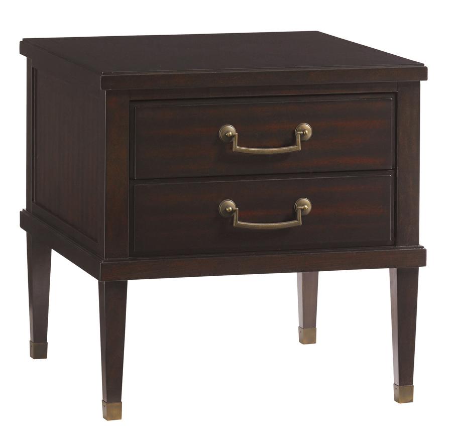 Lexington Kensington Place 708952 Transitional Chandler Two Drawer End